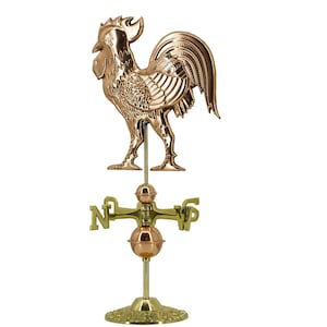 Small weather vane made of copper - Mini weathercock - Linneborn Metallwaren GmbH