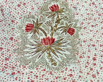 Schumacher Cassis Floral country chic fabric 2.3 YDS