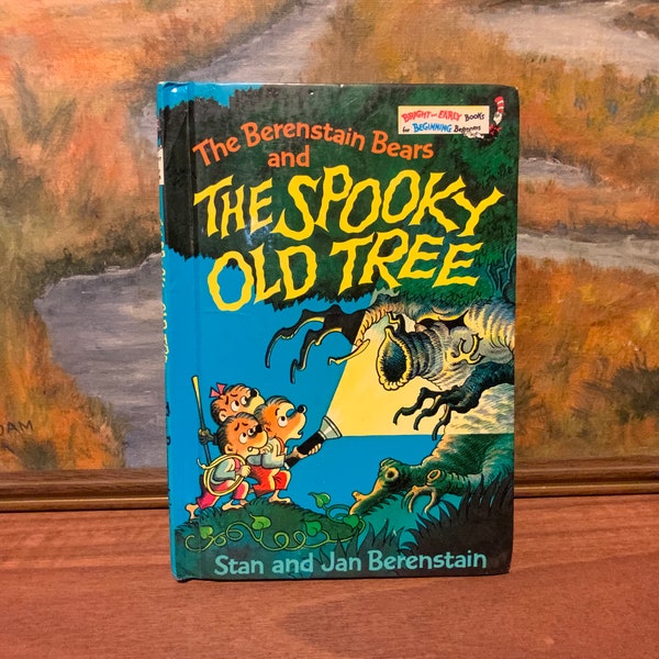 Vintage 1978 Berenstain Bears and the Spooky Old Tree book