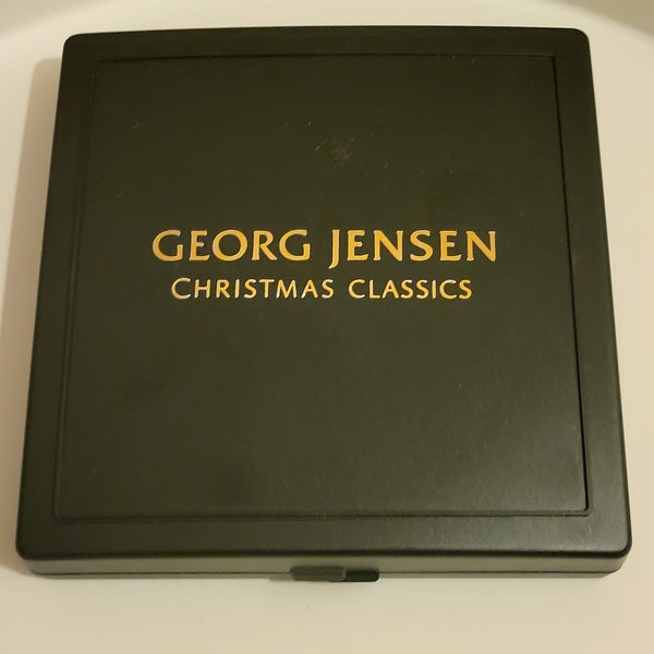 2007 Annual Christmas Mobile, Georg Jensen, 24 Carat gold plated, Danish design