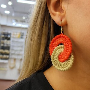 DIY Crochet Earrings Pattern: Beginner-Friendly Jewelry (PDF Pattern), Valentine's Day gift image 12