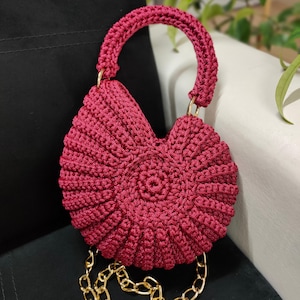 Patroon gehaakte schelpentas – Nautilus-portemonnee, zomeretui (pdf-download)