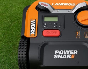 Worx Landroid M300-M1000 drive wheels - spiked, spiked wheels, replacement wheel, off-road - Worx Wheel M-Series Super Grip robotic lawnmower replacement wheels