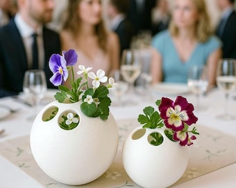 Antike Ikebana-vase Aus Keramik – Japanischer Minimalismus