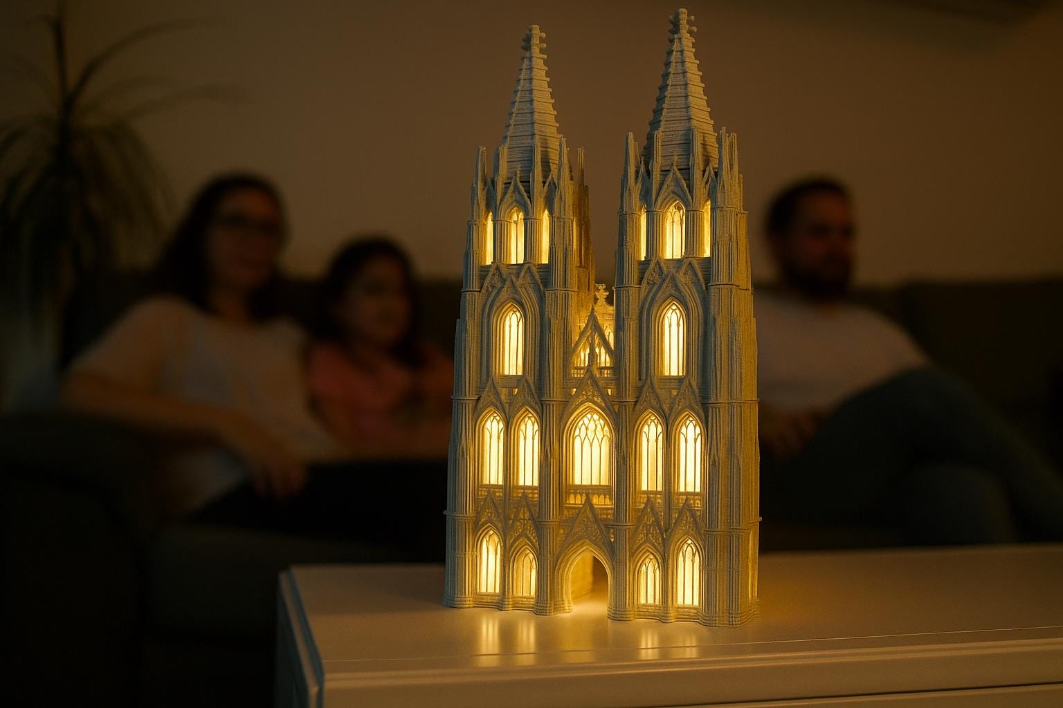 Detailed Model of Cologne Cathedral | Miniature Towers | Historical ...