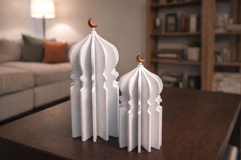 Two-tone - Ramadan Mosque Minaret Table Decoration Islamic Decoration ...