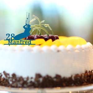Wood / Vinyl - Topper Birthday * Kite Surfing Kite Surfing Name & Number from 1-88 Cake Topper Cake Highlight Cake Decoration Cake