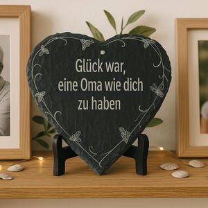 Halterung Aufsteller Ständer für Schieferherzen Herzen Schiefer Scheiben Platten Grabschmuck Teller Tellerständer Dekorationsständer Wohnung