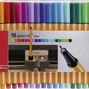 Adapter pennhållare pennhållare adapter Cricut Maker Maker3 Explore 1-3 - Air 1-2 Tillverkad i Tyskland för Stabilo 0.4 Point88+68