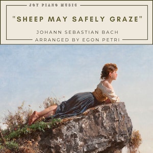 Piano Sheet Music Download [sheep may safely graze  J. S. Bach&#39;s Cantata]