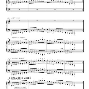 Complete Piano Scales - [printable Download] - Etsy