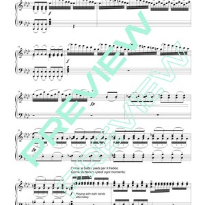 Vivaldi Winter Piano Sheet Music, Advanced Level (digital Download) - Etsy