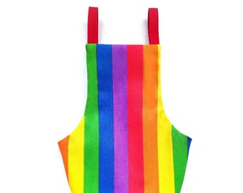 Pigeon Pants Fly Diaper Flightsuit Bird Harness - Rainbow Flag Pride