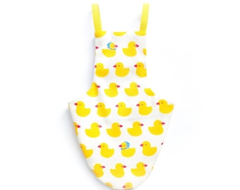 Pigeon Pants Bird Diaper Flightsuit - Cute Ducks