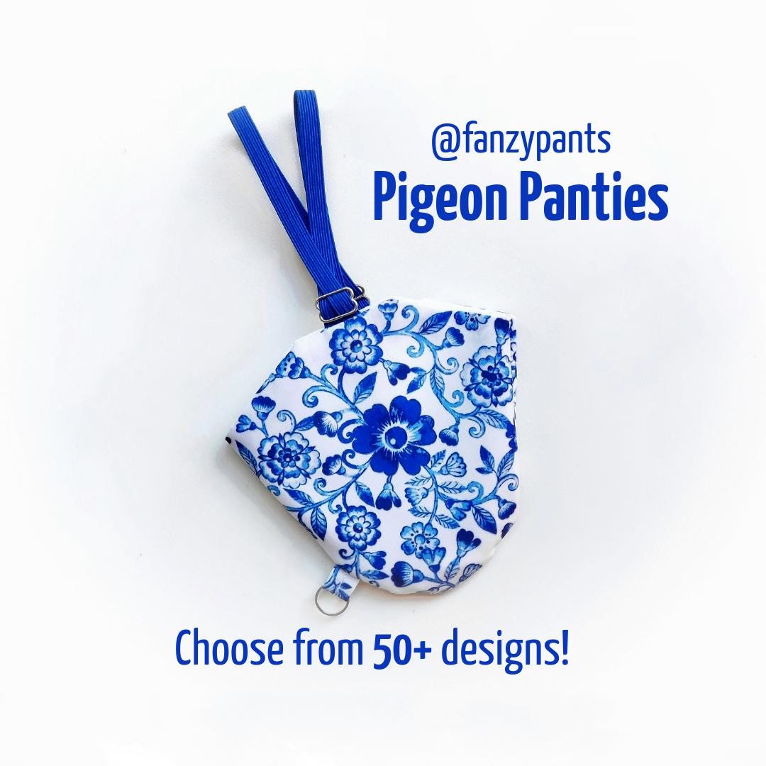 Pigeon Pants Mini Fly Diaper Mini Bird Diaper Flightsuit - Choose From 50+ Designs