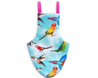 Pigeon Pants Bird Diaper Flightsuit - Parrots and Parakeets with Matching Leash Offer