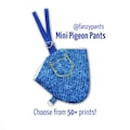 Mini Pigeon Pants Bird Diaper Handmade Flightsuit - Choose From 50+ Prints product logo