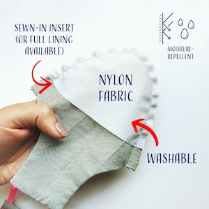 Moisture-Repellent Lining for Pigeon Pants - Washable Insert or Full Lining (Pants Not Included) image 2