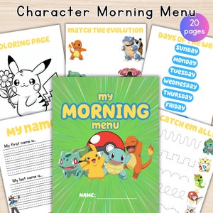 Podstawowe Menu Poranne Homeschool, Menu Poranne Przedszkola, Poranny Koszyk Malucha, Poranny Koszyk Homeschool Charlotte Mason, Menu Przedszkola