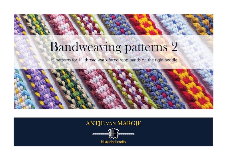 Simple Band Pattern Bandweaving Patterns 2 - 15 Patterns for 11-thread Warp-faced Repp ...