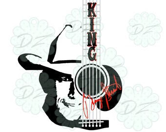 George Strait Svg - Etsy Canada