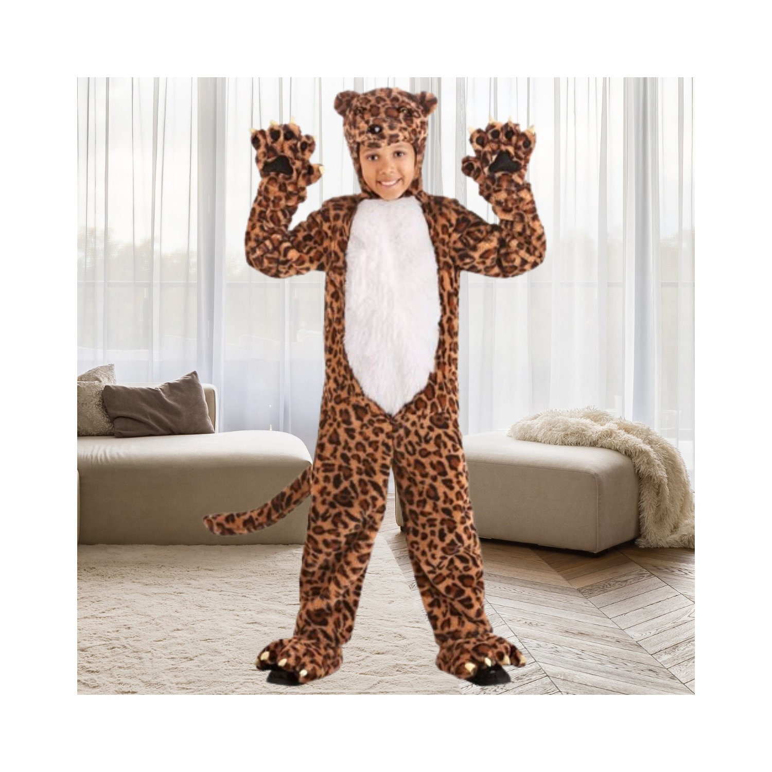 Leopard Halloween Costume For Kids