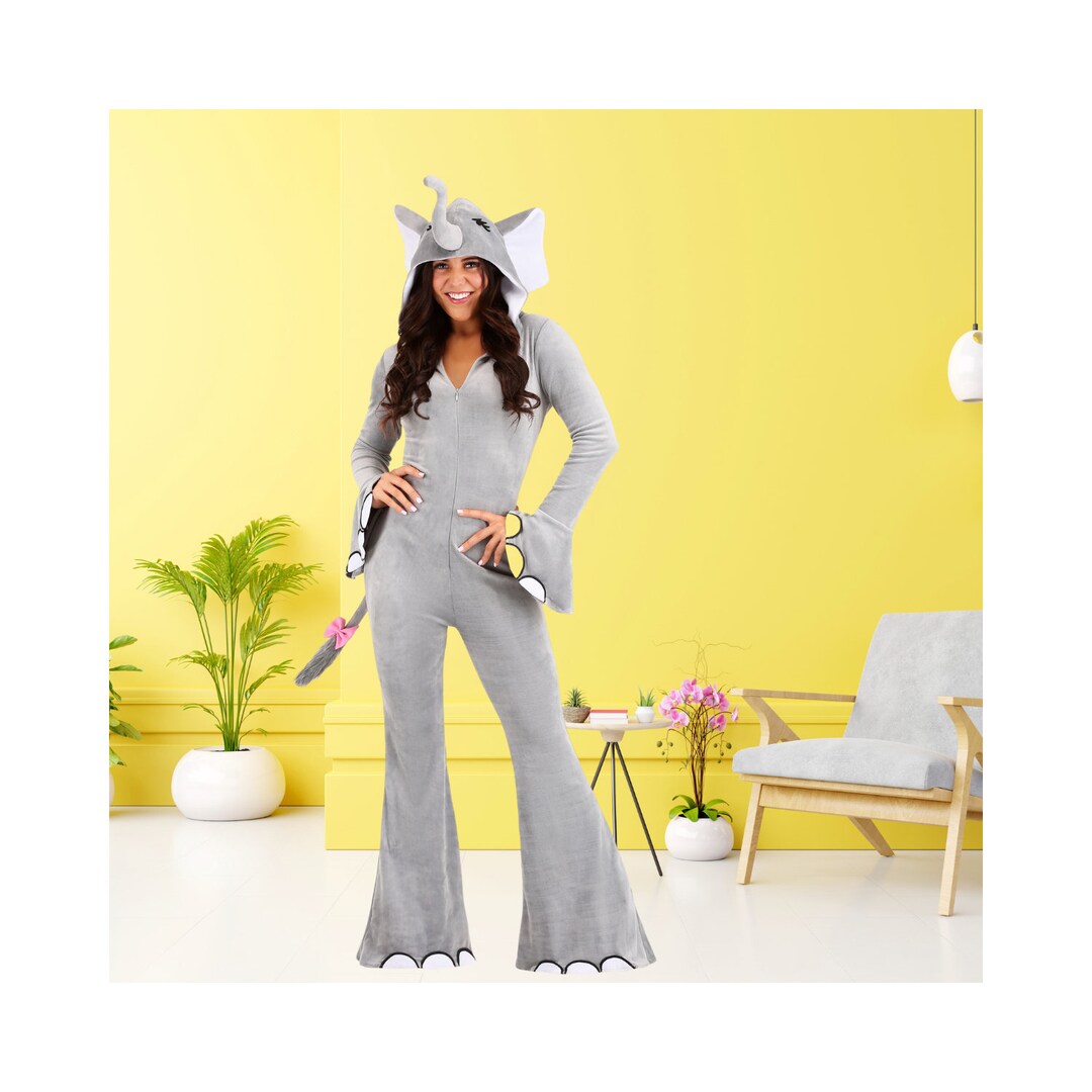 Halloween Wild Elephant Costume for Women Etsy