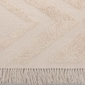Moroccan Boho Rug Ivory White Wool Natural Hand Made, Customize in Any ...