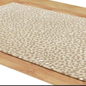 Hand tufted Leopard rug Rug for living room, Octavia leopard rug, Area rug, Rug for bedroom, Living Room rug, 5x8 6x9 8x10 9x12 Custom rug.