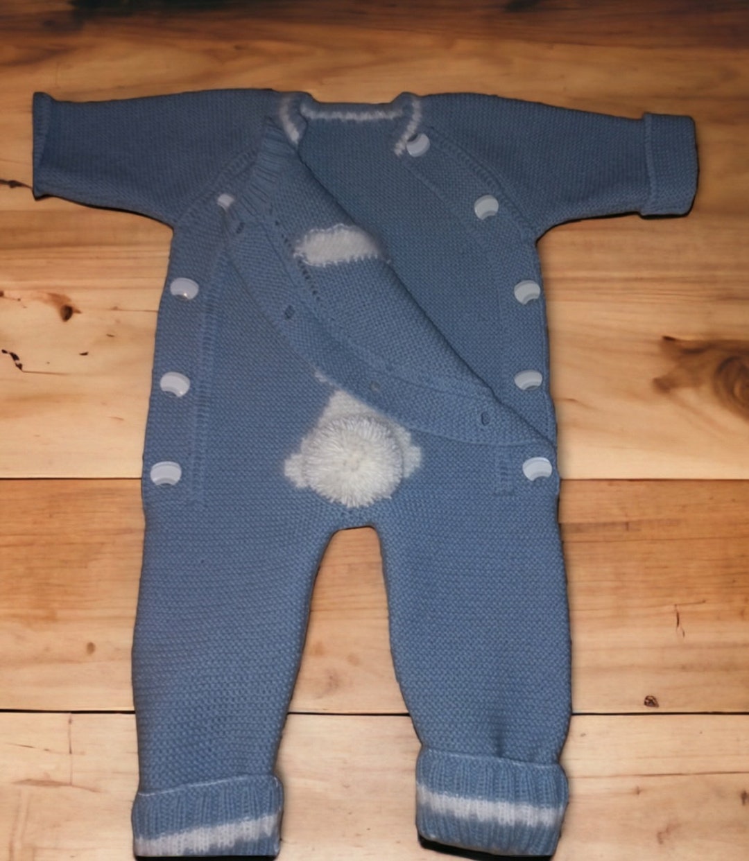 Knitted Suit. Overalls for Children. Jumpsuit Knitted. Overalls for 6 10 Months. Gift for