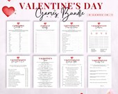 Ultimate Valentine's Day Games Bundle | Printable Games for Valentine's Day | Variety Valentine's Pack for Office or Couple's Date Night...