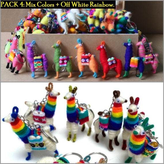 Portachiavi Alpaca In PVC Morbido, Ciondolo Per Borsa, Decorazione Per Feste A Tema Lama, 20 Cm - 2