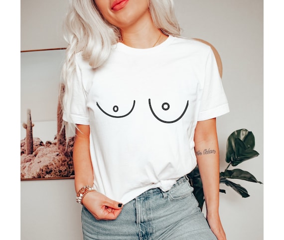 Boob Shirt / Fuck the Patriarchy / Boobs Shirt / Feminist Shirt / Cartoon  Hand Drawn Titties Shirt / Breasts T-shirt -  Canada