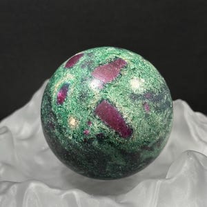 Heart of Stonefire | Ruby in Zoisite Sphere