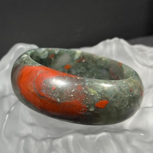 Fire Root | African Bloodstone Bangle