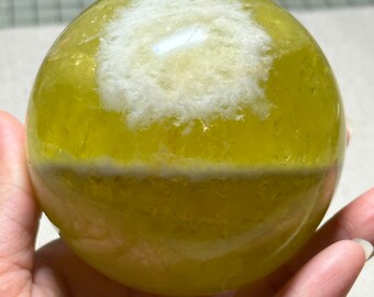 サンライズスフィア - ホワイトファントムインクルージョン入り