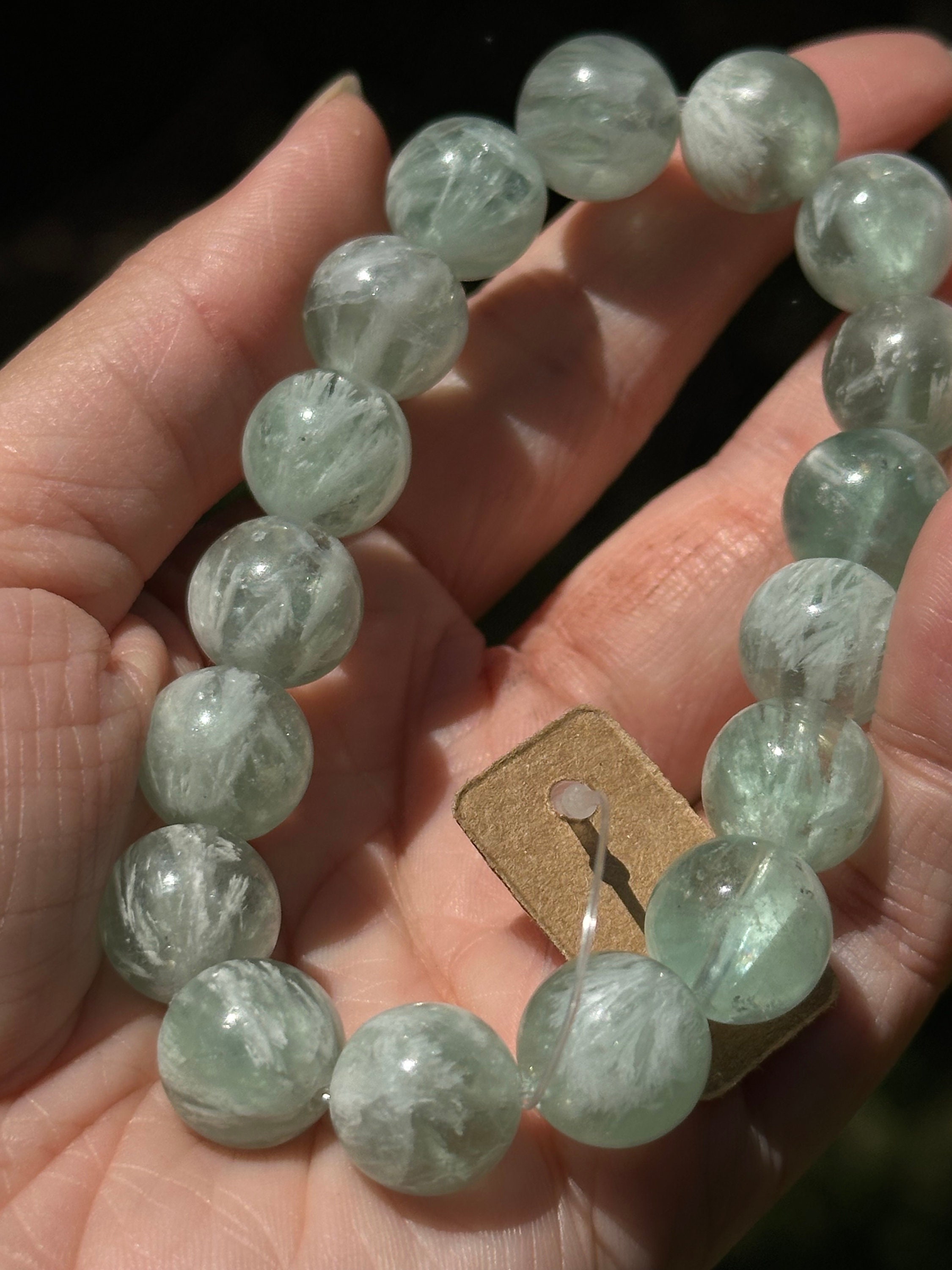 Bracciale Olivenorma con perline di fluore verde, ametista e lapisla – .olivenorma Bracciale Olivenorma con perline di fluore verde, ametista e lapisla – .olivenorma