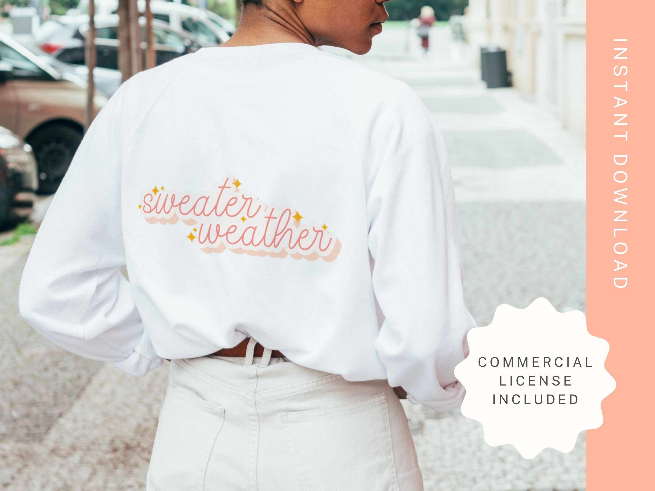Sweater Weather SVG | Fall SVG Cut File for Cricut or Silhouette ...