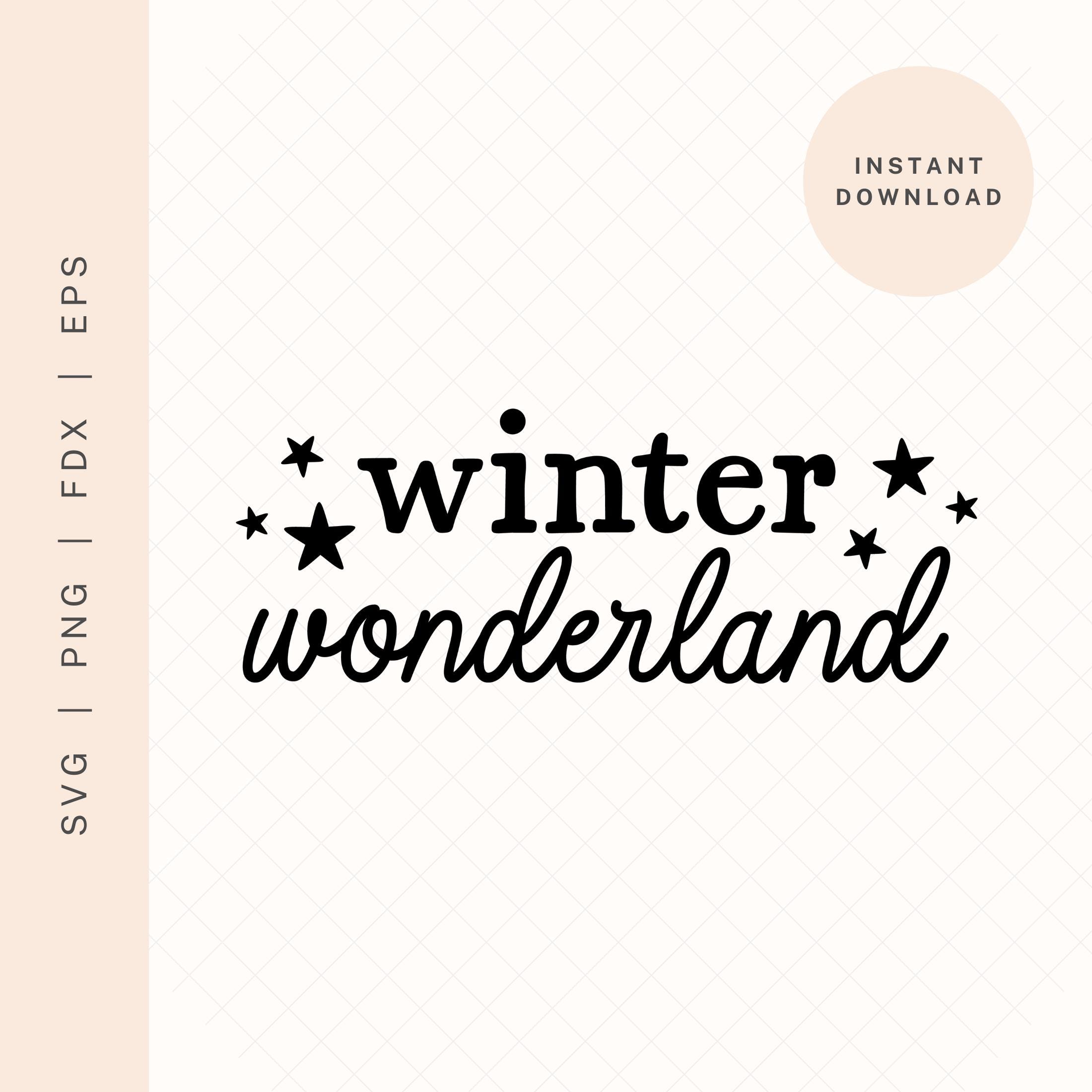Christmas SVG | Winter Wonderland SVG Cut File for Cricut or Silhouette ...