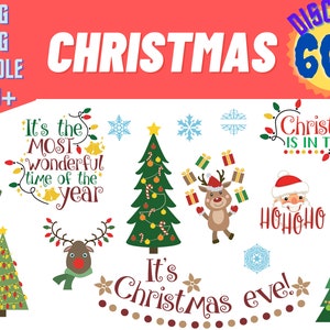 450+ bundle, Christmas, SVG file, png file, Instant Download, Cricut Cut File, digital file