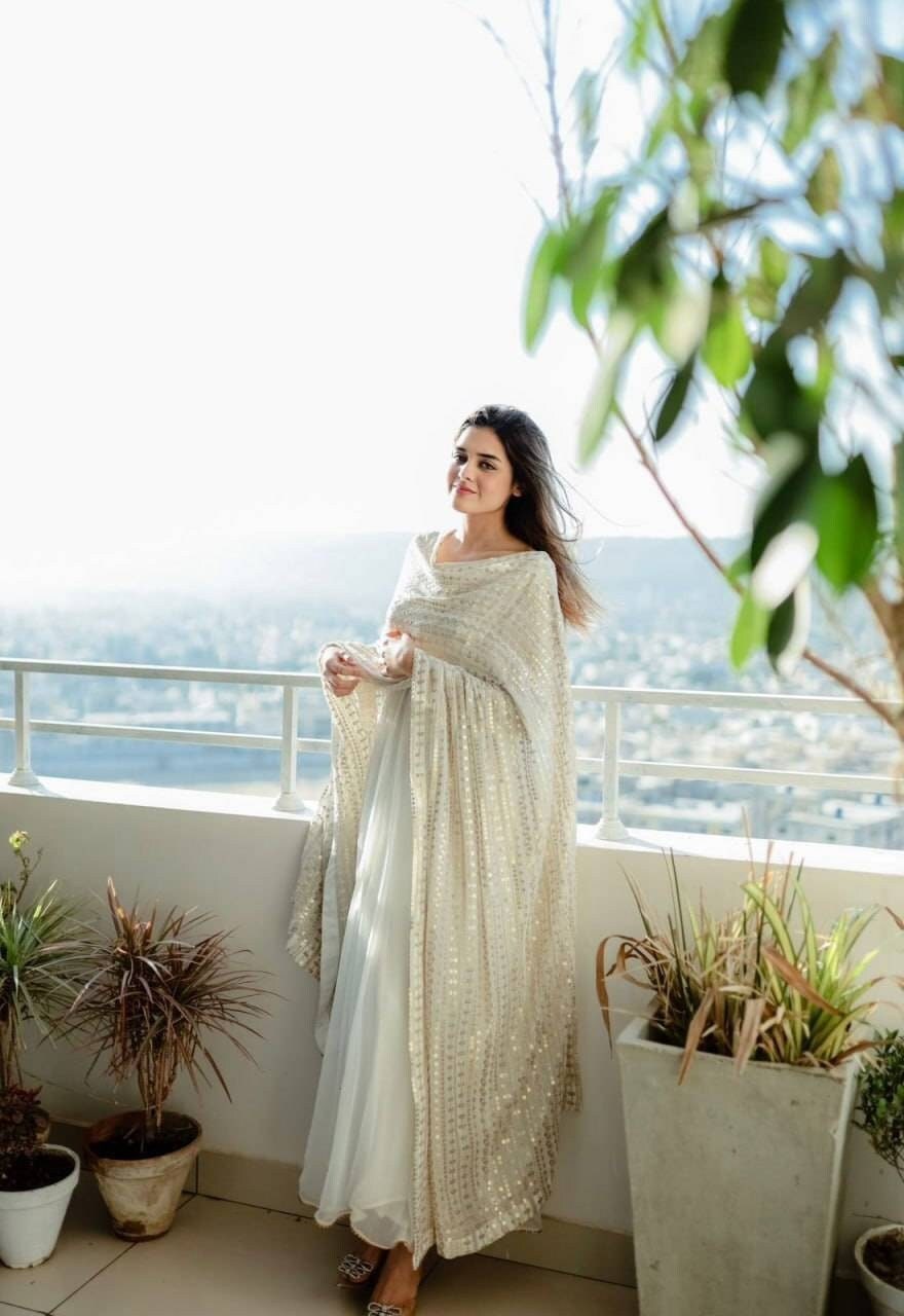 White Holi Kurti Etsy UK