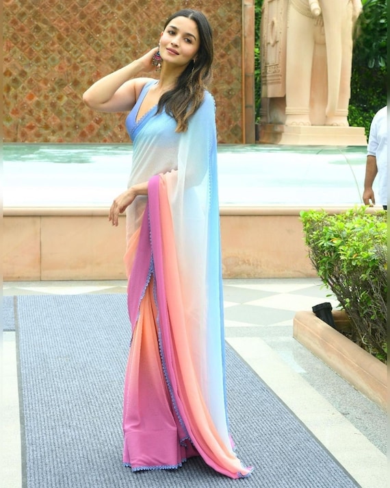 Party wear cheap saree for summer