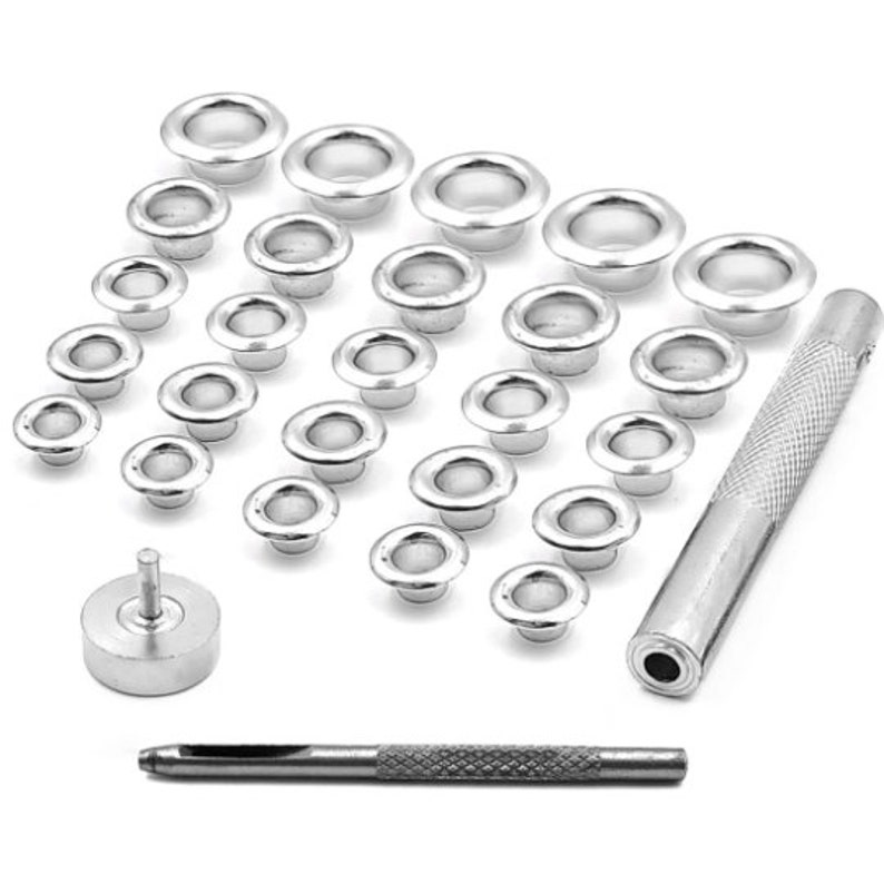 Metal Eyelet Grommets With Eyelet Punch Die Tool Set for Etsy