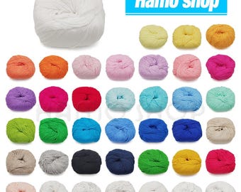 50g 1.76oz weiche Milch Baumwollstrickgarn Dickes Fasergarn Handstrickwolle Häkelgarn für DIY häkeln Fertigkeit Pullover Hut Puppen