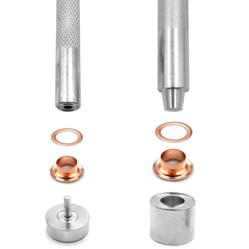 Metal Eyelet Grommets With Eyelet Punch Die Tool Set for Etsy