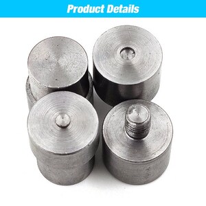 10 sets/partij 10mm-18mm Magnetische Knop Zakken Portemonnee Knoppen Magneet Gesp Metalen Snaps Magnetische Sluiting Installatie mallen Machine afbeelding 9