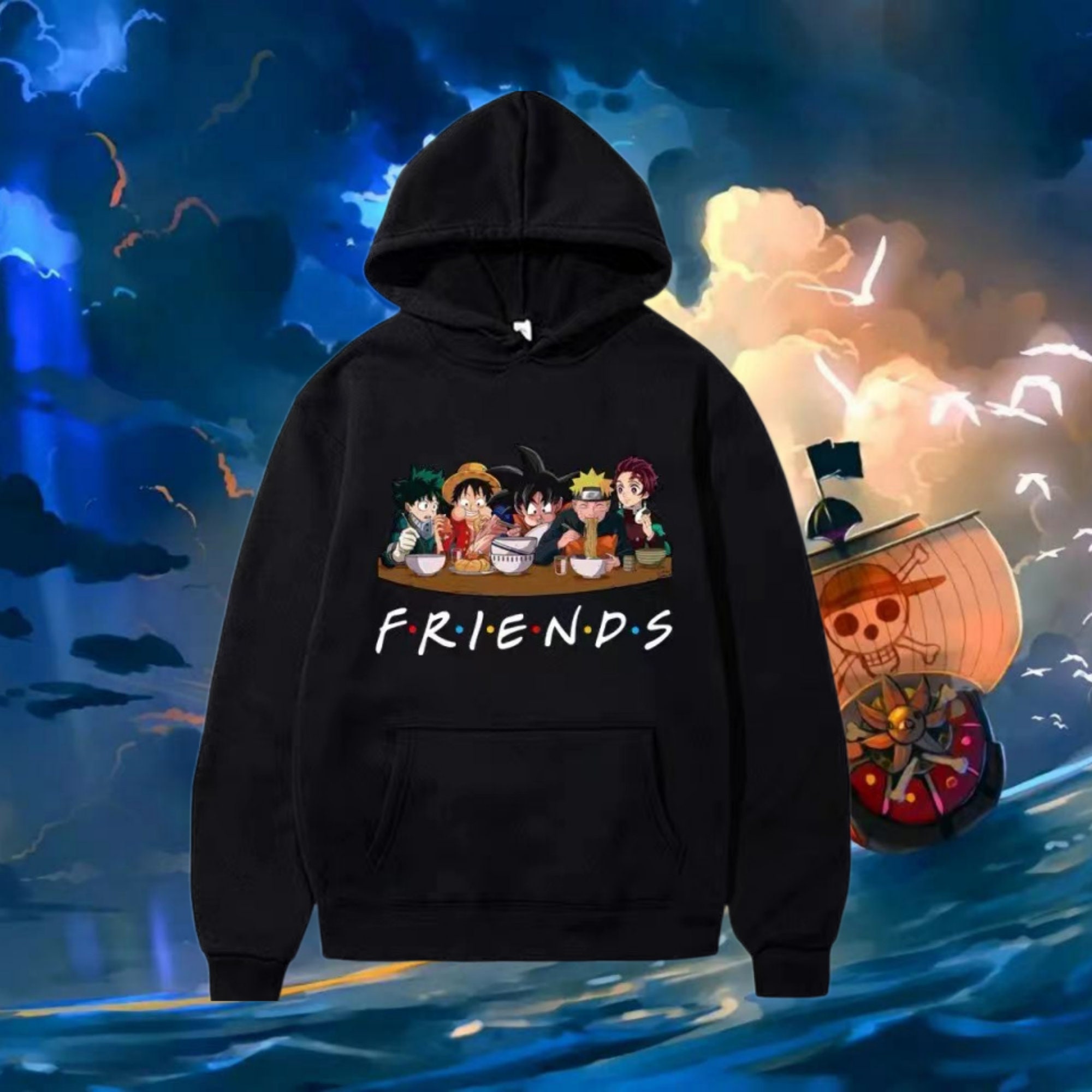 Discover Anime FRIENDS Hoodie