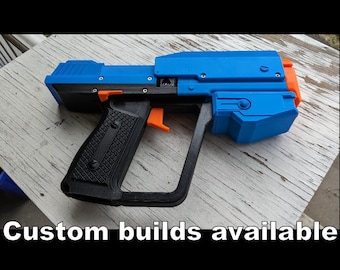 Halo M6 Magnum completamente automatico Pistola spara-freccette in schiuma giocattolo M6G