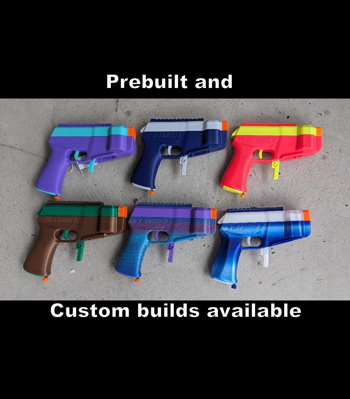 Freerunner V1 & V2 Foam Dart Toy Semi-auto Blaster by Chance - Etsy