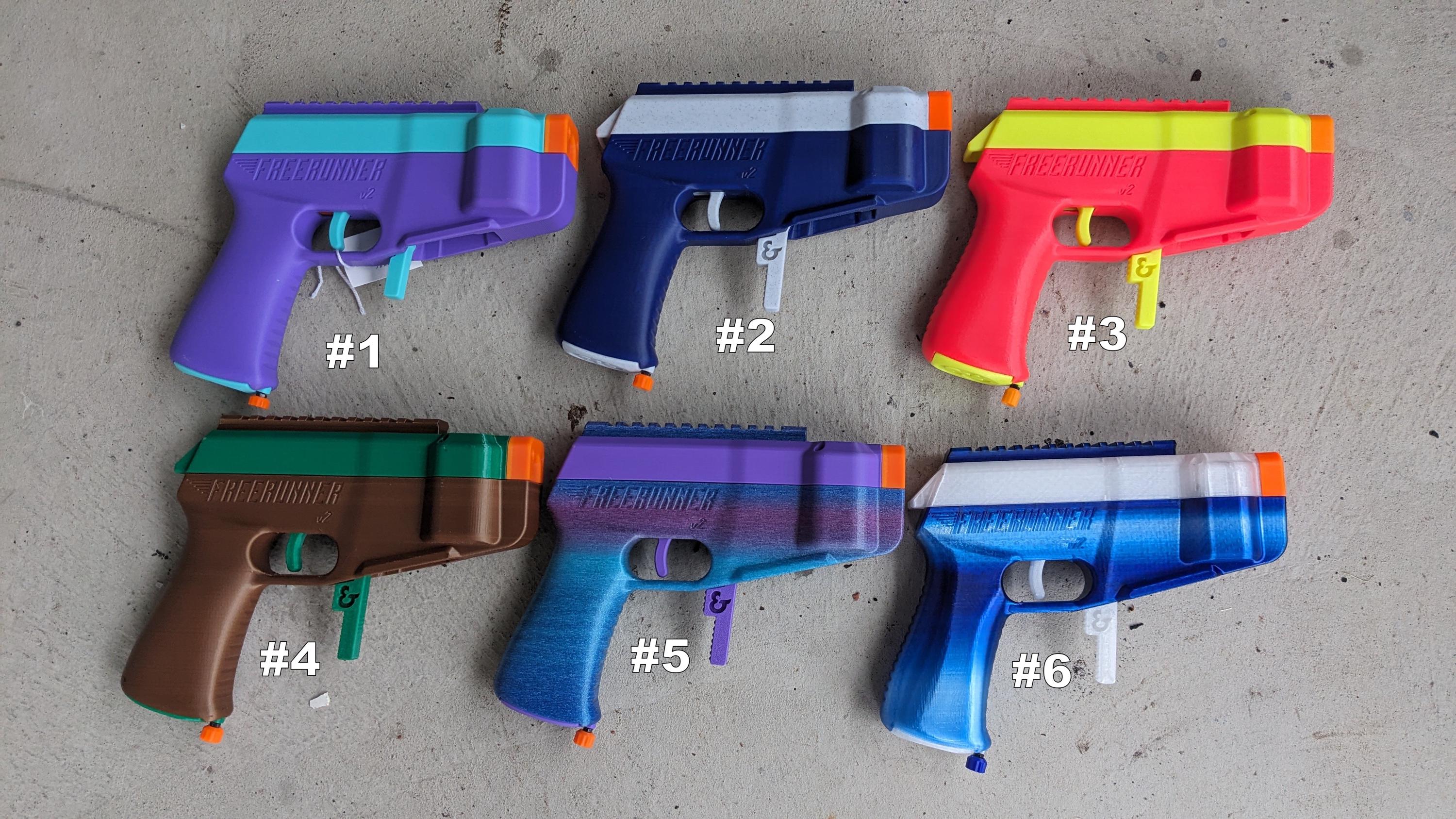 Freerunner V1 & V2 Foam Dart Toy Semi-auto Blaster by Chance - Etsy